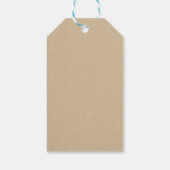 ひまわりブライダルシャワーメッセージカード ギフトタグ (裏面)