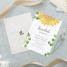 ひまわりブライダルシャワー