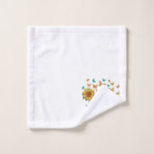 ひまわりブリスタオルトリオ バスタオルセット (ウォッシュタオル)