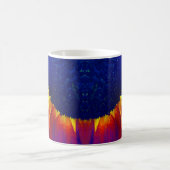 ひまわりブルー コーヒーマグカップ (中央)