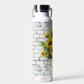 ひまわりブーケオンブリック ウォーターボトル (正面)