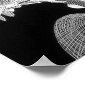 ひまわりプリント – チャリティーのためのアート ポスター (角)