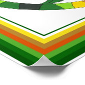 ひまわりプリント ポスター (角)