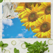 ひまわりベビーエンジェルフローラキッチンタオル キッチンタオル (折り畳み)