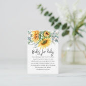 ひまわりベビー依頼書の帳簿 エンクロージャーカード (スタンド正面)