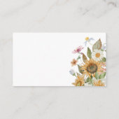 ひまわりベビー エンクロージャーカード (裏面)