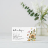 ひまわりベビー エンクロージャーカード (スタンド正面)