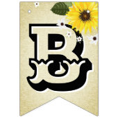 ひまわりベビーQ バンティングフラッグ (第2の旗)