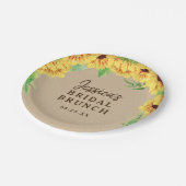 ひまわりペーパープレート ペーパープレート (アングル)