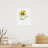 ひまわりポスター ポスター (キッチン)