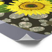 ひまわりポスター ポスター (角)