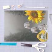 ひまわりポーラベアフローラティッシュペーパー 薄葉紙 (クラフト)