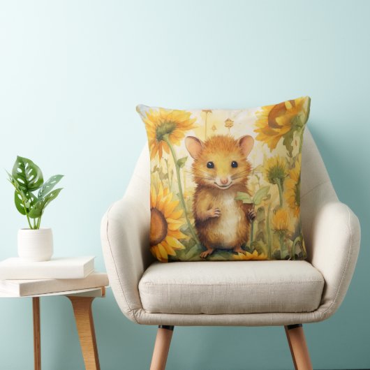 ひまわりマウスガーデン マウスヴィル 17/17 クッション (椅子)