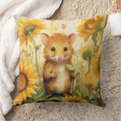ひまわりマウスガーデン マウスヴィル 17/17 クッション (ブランケット)