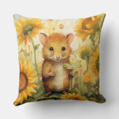 ひまわりマウスガーデン マウスヴィル 17/17 クッション (裏面)