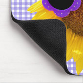 ひまわりマウスパッドのサングラス マウスパッド (コーナー)