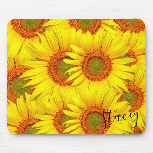 ひまわりマウスパッド マウスパッド (正面)