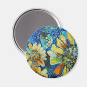 ひまわりマグネット3 マグネット (正面/裏面)