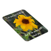 ひまわりマグネット(引用付き) マグネット (右側)