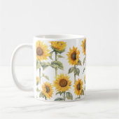 ひまわりマグ コーヒーマグカップ (左)