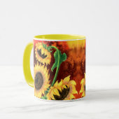 ひまわりマグ マグカップ (正面左)