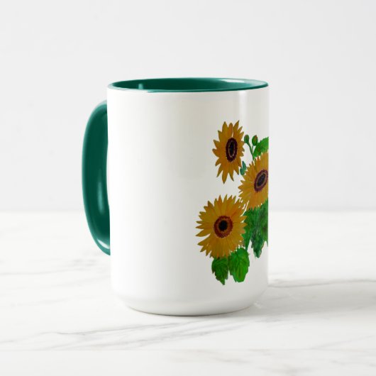 ひまわりマグ マグカップ (正面左)
