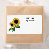 ひまわりママの愛 ラベル (インサイチュ)