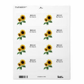 ひまわりママの愛 ラベル (フルシート)