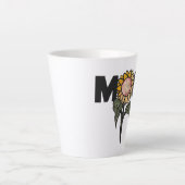 ひまわりママひまわりアートマザーズ カフェラテマグ (正面)