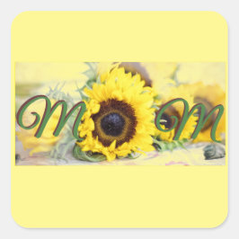 ひまわりママ スクエアシール
