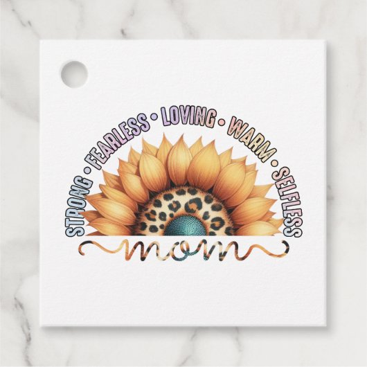 ひまわりママ フェイバータグ (正面)