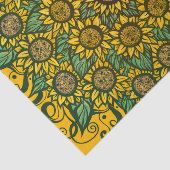 ひまわりマンダラ自然恋人ひまわりフローラ 薄葉紙 (詳細)