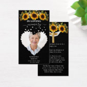 ひまわりミニマル記念葬式しおり (デスク)