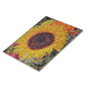 ひまわりメモ帳の印象 ノートパッド (アングル)