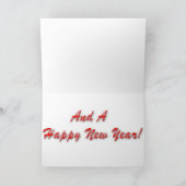 ひまわりメリーのクリスマスカード シーズンカード (内部)