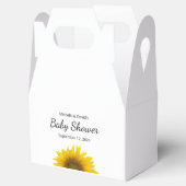 ひまわりモダンのシンプル赤ちゃん フェイバーボックス (オープン)