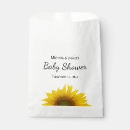 ひまわりモダンの国フローラ赤ちゃんシャワー フェイバーバッグ