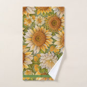 ひまわりモダンビューティフルコレクション バスタオルセット (ハンドタオル)