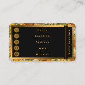 ひまわりモダンビューティフルコレクション 名刺 (裏面)