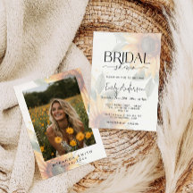 ひまわりモダンフォトブライダルシャワー