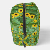 ひまわりモノグラムのの渦巻き模様 ドップキット (右)