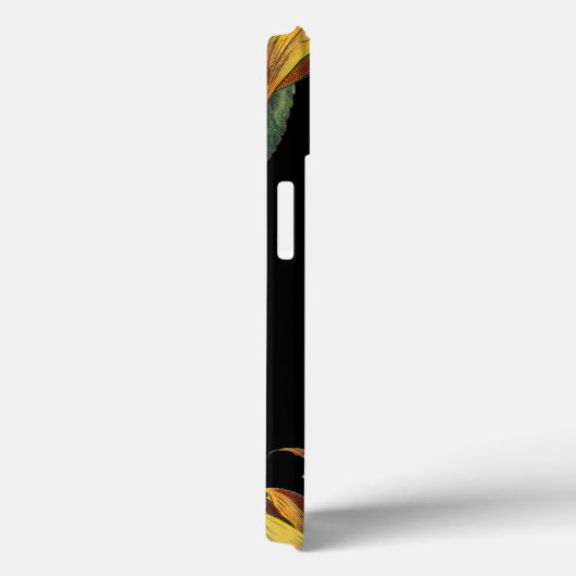 ひまわりモノグラム名 Case-Mate iPhoneケース (裏面 / 右)