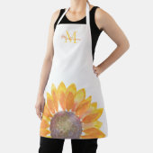 ひまわりモノグラム エプロン (インサイチュ)