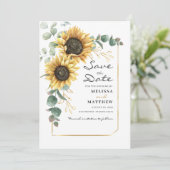 ひまわりユーカリ植物学モダンフローラ セーブザデート (スタンド正面)