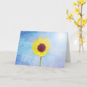 ひまわりライト2聖なる書物、 経典カードジョン12:46 カード (黄色い花)