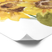 ひまわりライフお祝い写真歓迎葬儀 ポスター (角)