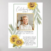 ひまわりライフお祝い写真歓迎葬儀 ポスター (正面)