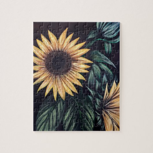 ひまわりライフ ジグソーパズル (縦)