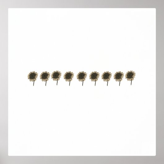 ひまわりライブ、笑い、愛 箔ポスター (正面)