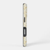 ひまわりラインアートミニマリストの電話ケース iPhoneケース (右側面)